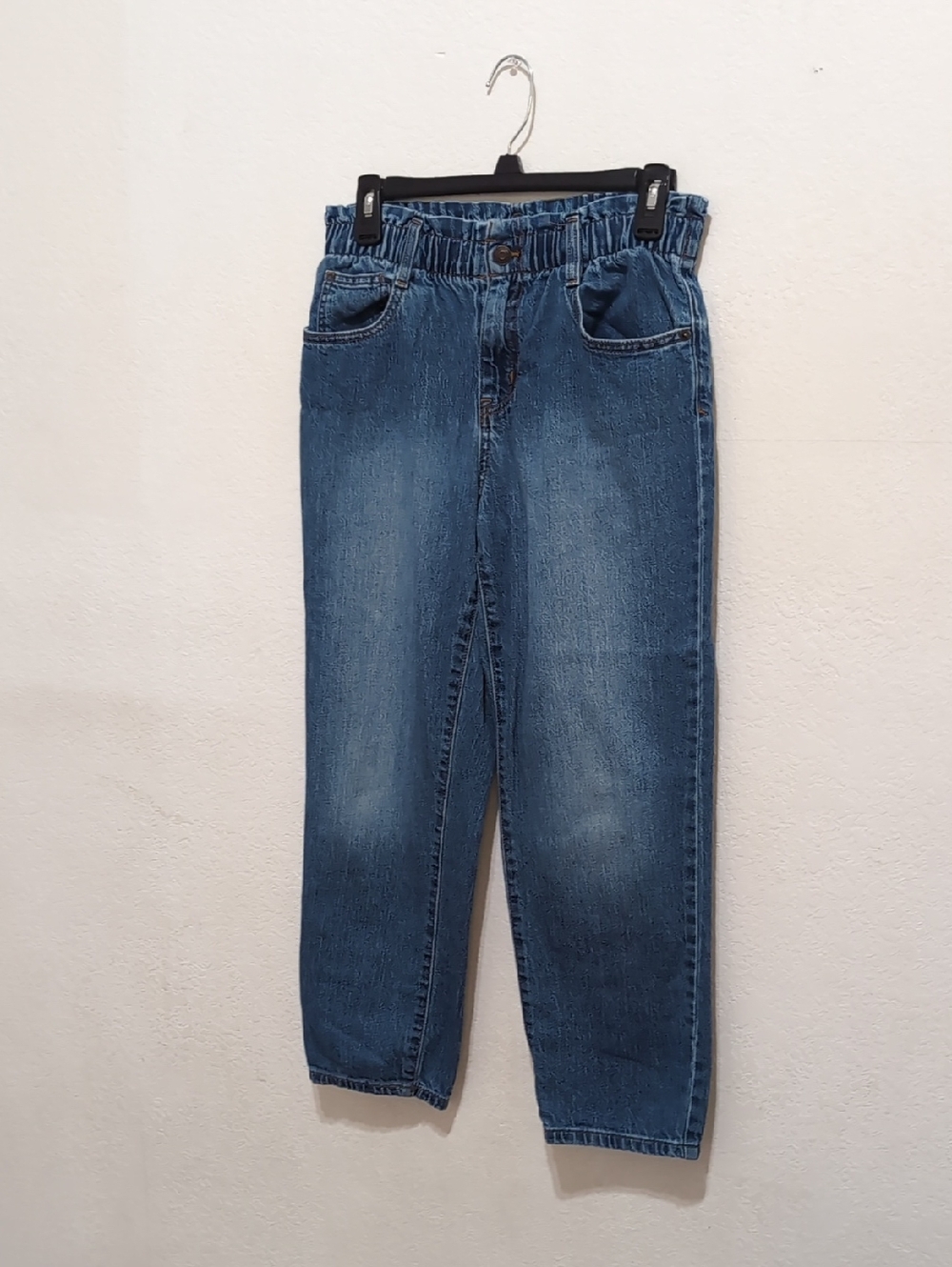 Cat & Jack Boys Blue Denim Elastic Waist Jeans
